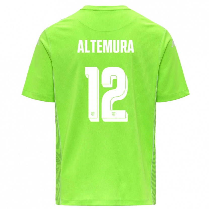 Danxen Heren Tommaso Altemura #12 Gazongroen Wit Keepersshirt 2025/26 T-Shirt België