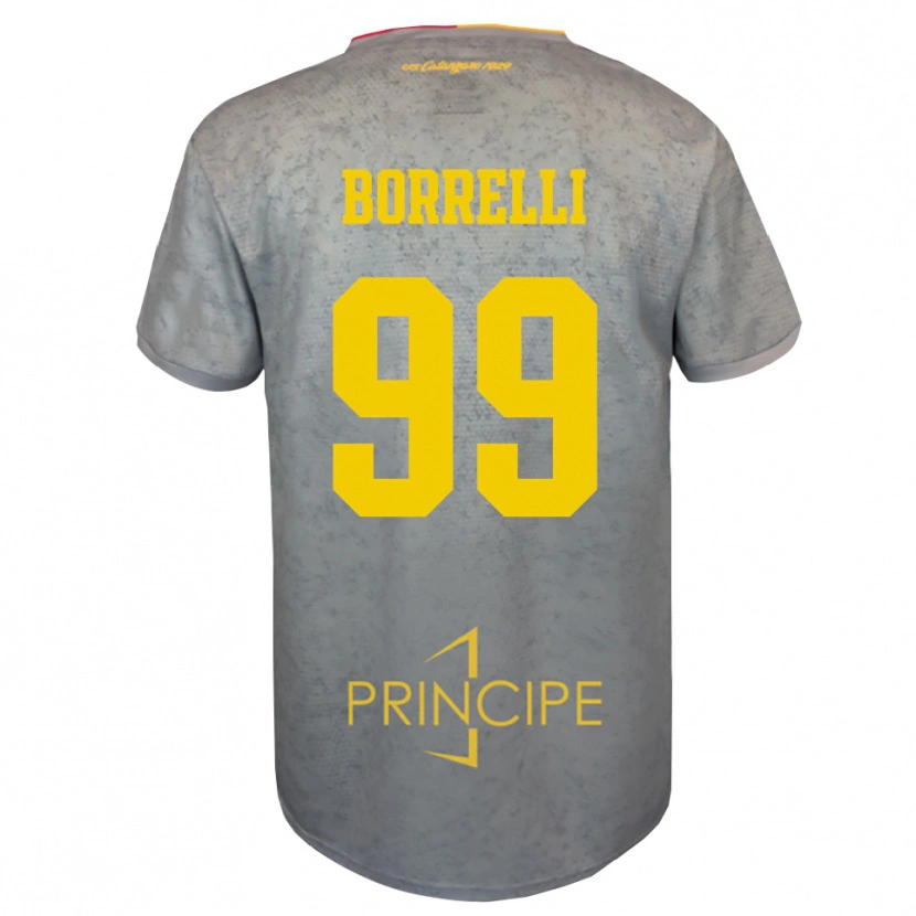 Danxen Heren Edoardo Borrelli #99 Zilver Zandbruin Keepersshirt 2025/26 T-Shirt België