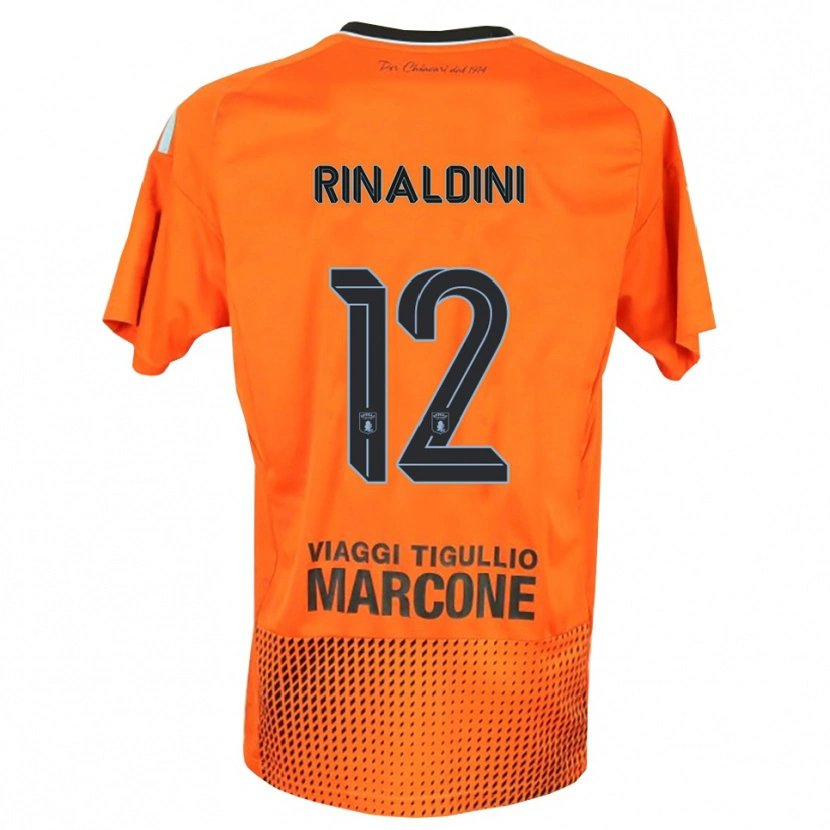 Danxen Heren Ruben Rinaldini #12 Donker Oranje Blauw Keepersshirt 2025/26 T-Shirt België