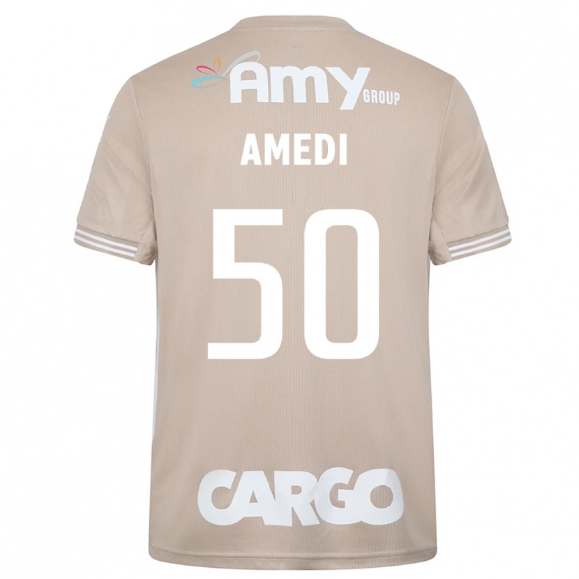 Danxen Heren Roie Amedi #50 Burly Wood Keepersshirt 2025/26 T-Shirt België
