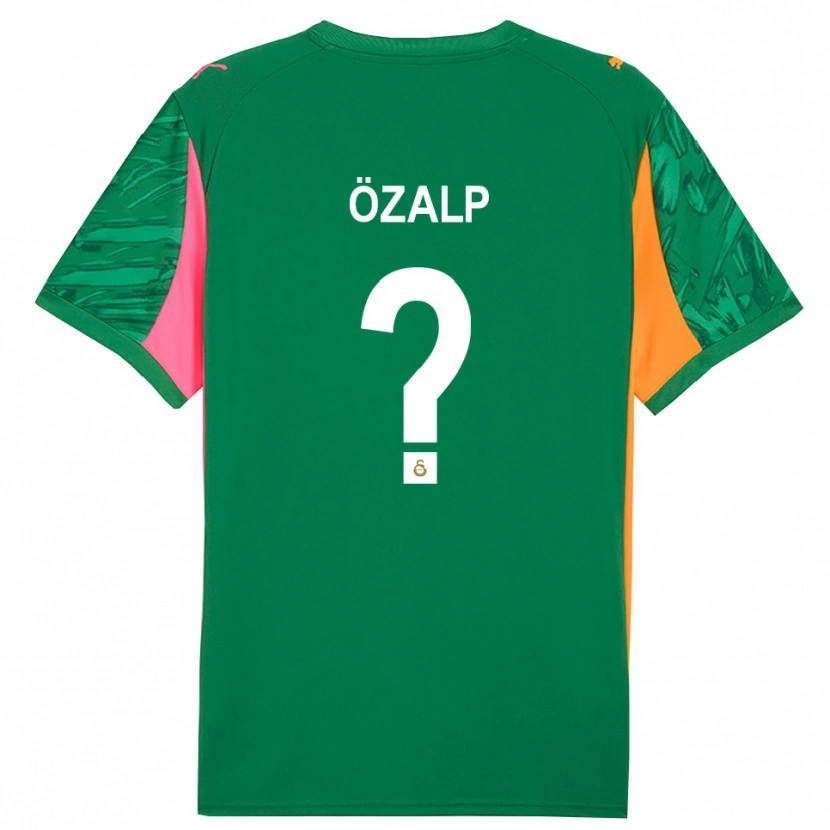 Danxen Heren Hamza Özalp #0 Groen Oranje Roze Keepersshirt 2025/26 T-Shirt België