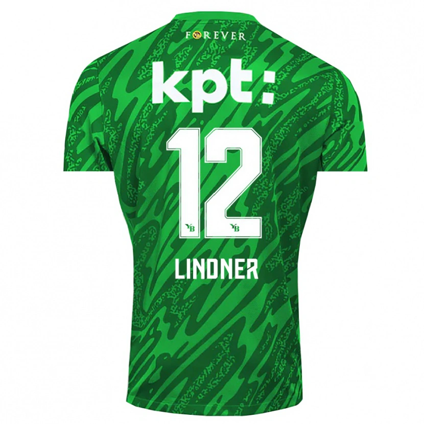 Danxen Heren Heinz Lindner #12 Groen Wit Keepersshirt 2025/26 T-Shirt België
