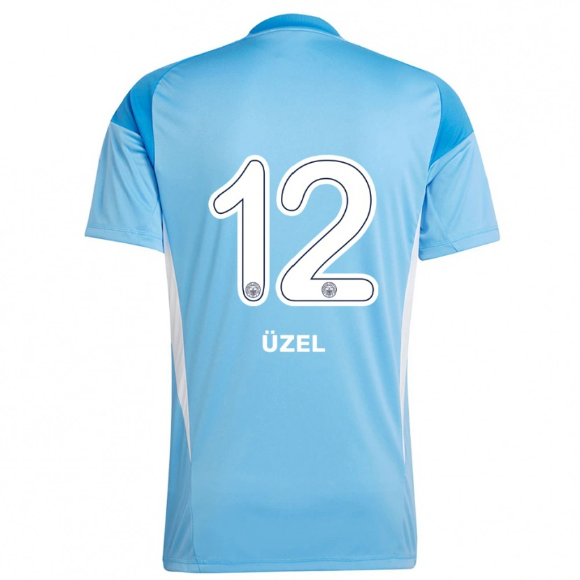 Danxen Heren Nevzat Üzel #12 Koningsblauw Wit Keepersshirt 2025/26 T-Shirt België