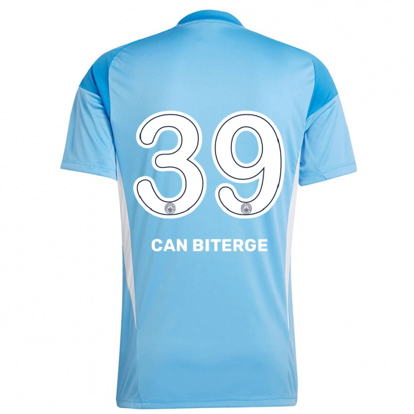 Danxen Heren Engin Can Biterge #39 Koningsblauw Wit Keepersshirt 2025/26 T-Shirt België