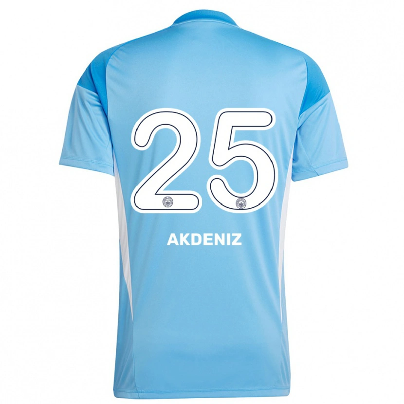 Danxen Heren Zeynep Akdeniz #25 Koningsblauw Wit Keepersshirt 2025/26 T-Shirt België