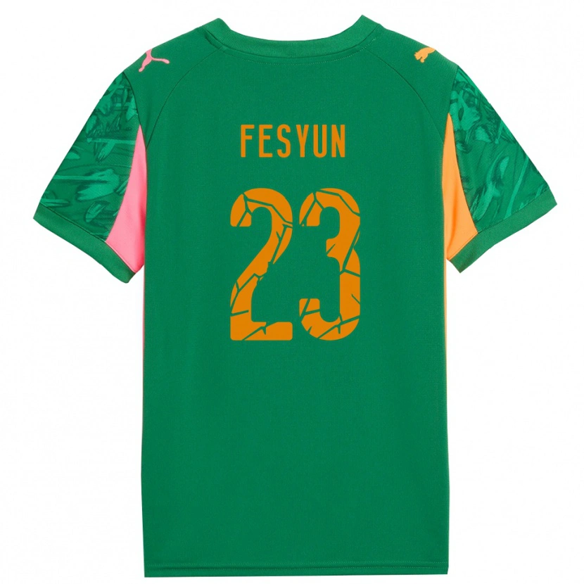 Danxen Heren Kiril Fesyun #23 Groen Oranje Roze Keepersshirt 2025/26 T-Shirt België