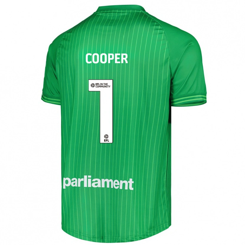 Danxen Heren Murphy Cooper #1 Limoengroen Keepersshirt 2025/26 T-Shirt België