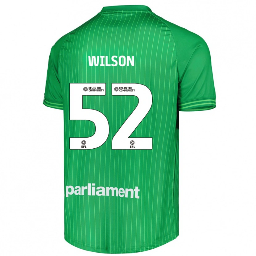 Danxen Heren Aston Wilson #52 Limoengroen Keepersshirt 2025/26 T-Shirt België