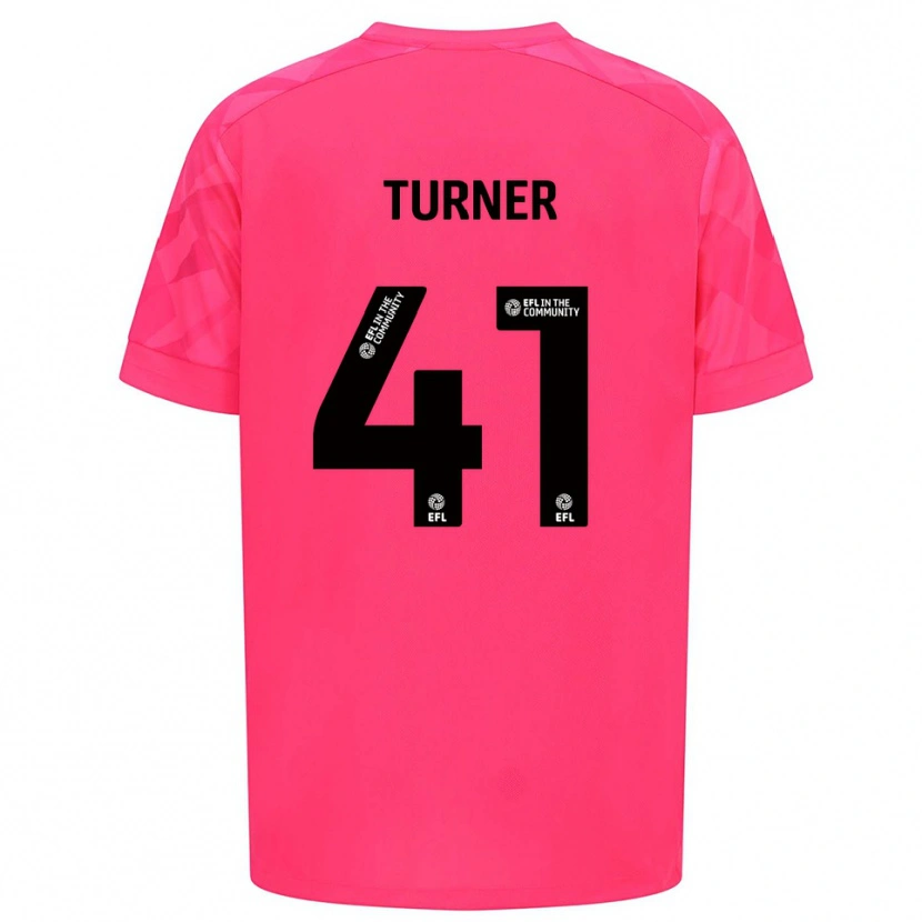Danxen Heren Matthew Turner #41 Roze Roze Keepersshirt 2025/26 T-Shirt België