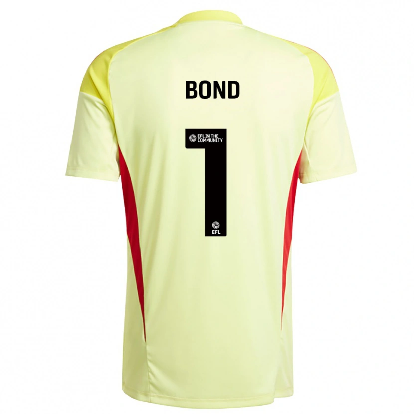 Danxen Heren Abbi Bond #1 Lichtgeel Keepersshirt 2025/26 T-Shirt België