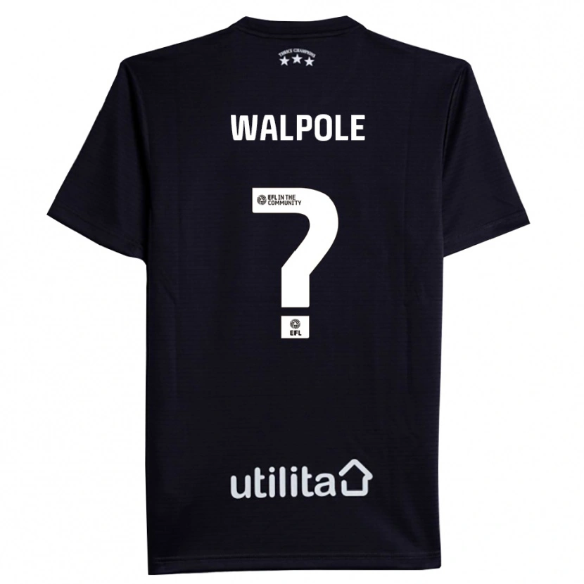 Danxen Heren Alex Walpole #0 Zwart Wit Keepersshirt 2025/26 T-Shirt België
