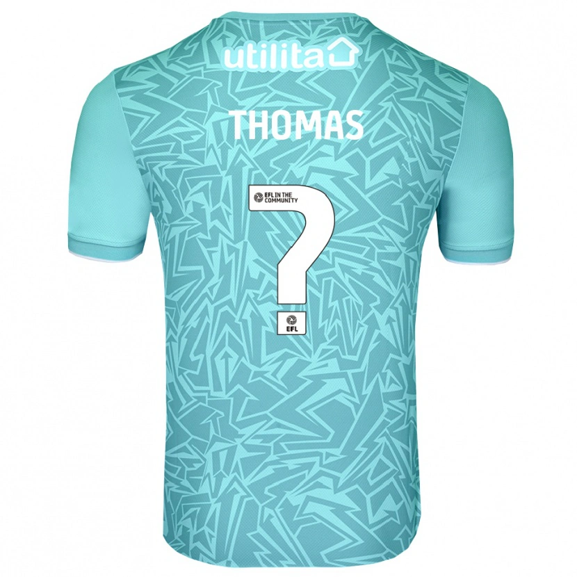 Danxen Heren Lucas Thomas #0 Lichtblauw Keepersshirt 2025/26 T-Shirt België