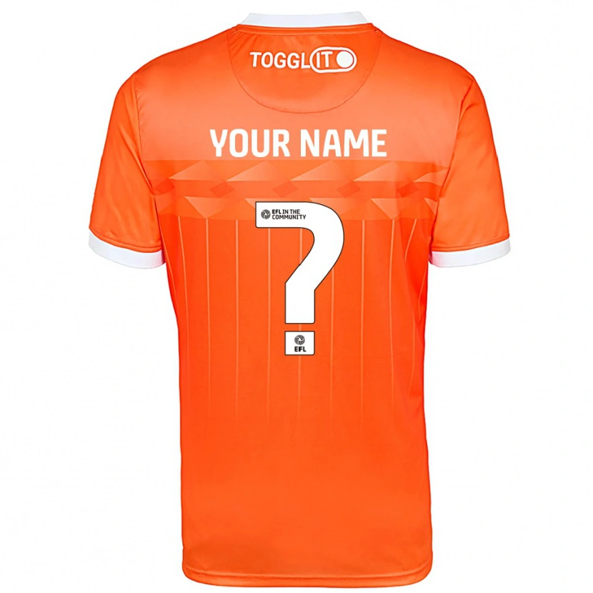 Danxen Heren AFC Wimbledon Oranje Wit Keepersshirt 2025/26 T-Shirt België