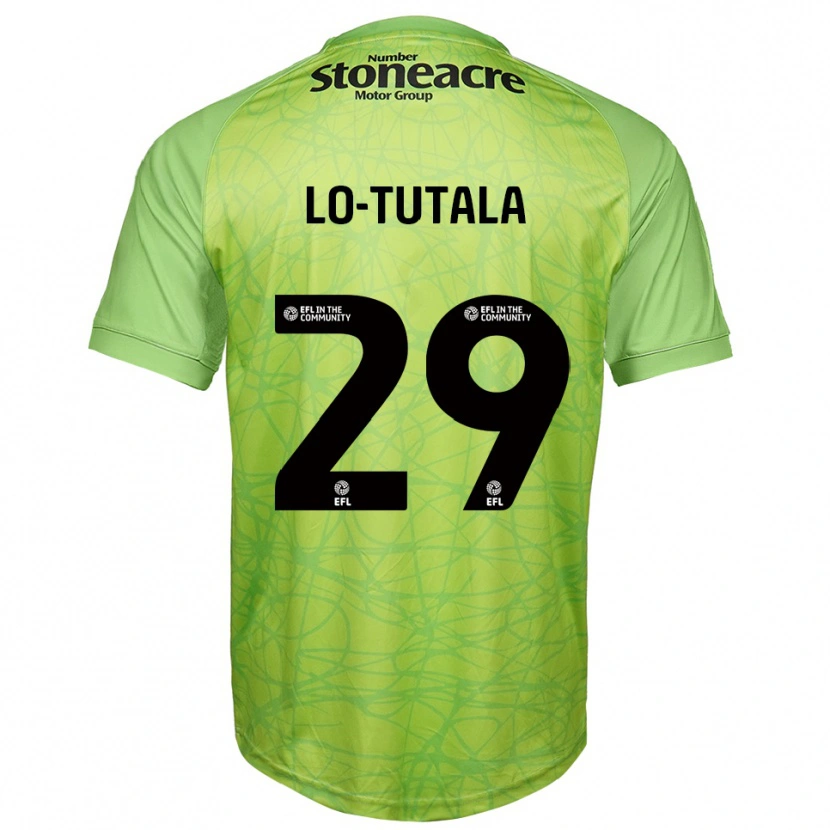 Danxen Heren Thimothée Lo-Tutala #29 Lichtgroen Keepersshirt 2025/26 T-Shirt België