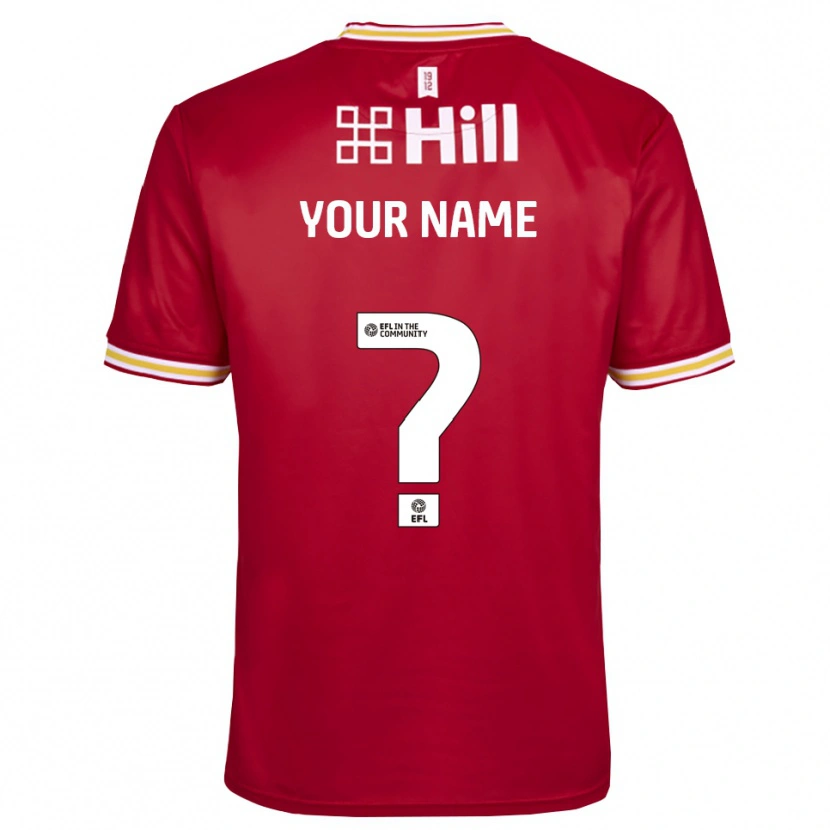 Danxen Heren Cambridge United Rood Wit Keepersshirt 2025/26 T-Shirt België