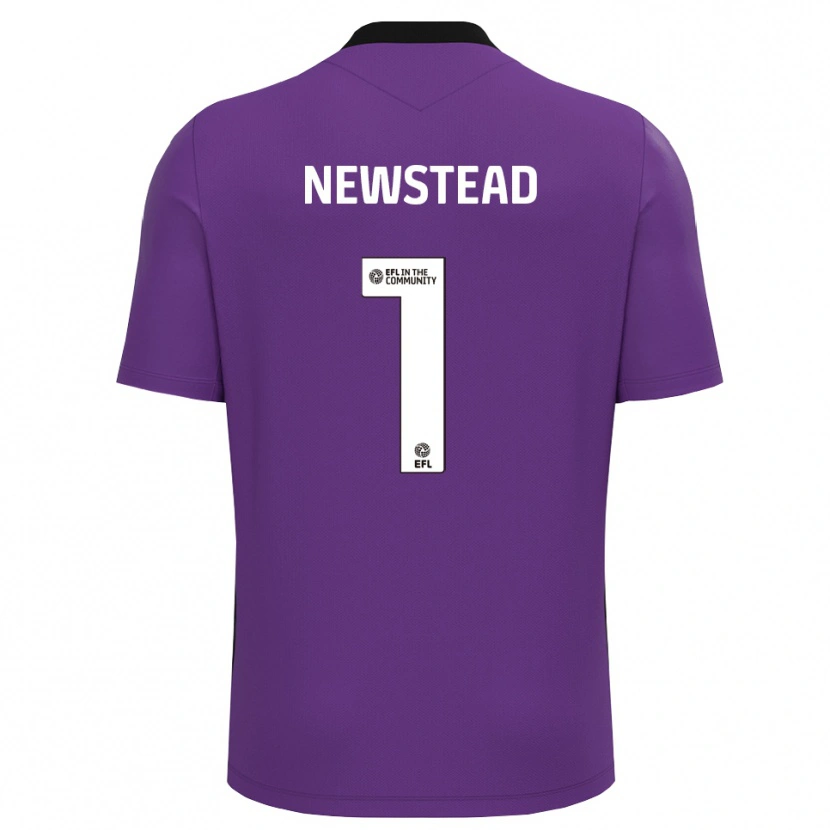 Danxen Heren Jamie-Louise Newstead #1 Paars Wit Keepersshirt 2025/26 T-Shirt België