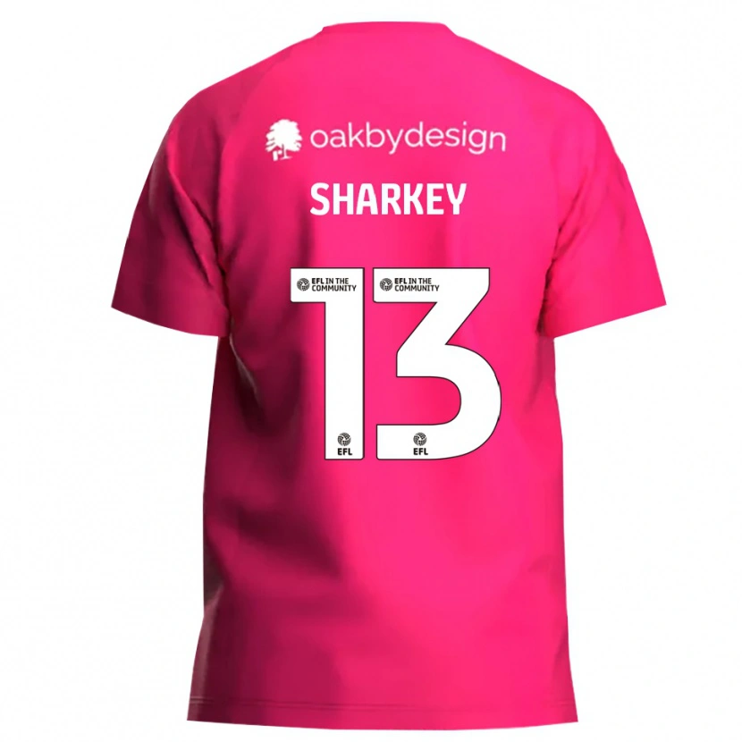 Danxen Heren Toby Sharkey #13 Magenta Keepersshirt 2025/26 T-Shirt België