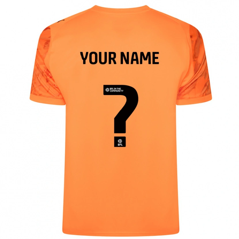Danxen Heren Notts County Oranje Zwart Keepersshirt 2025/26 T-Shirt België