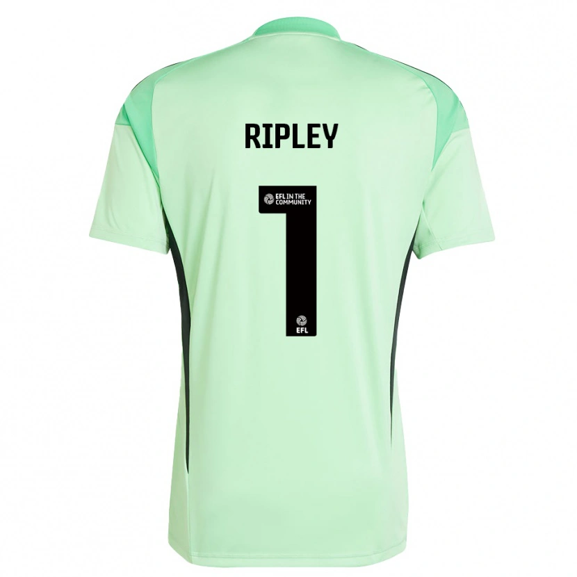 Danxen Heren Connor Ripley #1 Lichtgroen Zwart Keepersshirt 2025/26 T-Shirt België
