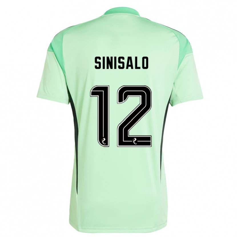 Danxen Heren Viljami Sinisalo #12 Lichtgroen Zwart Keepersshirt 2025/26 T-Shirt België