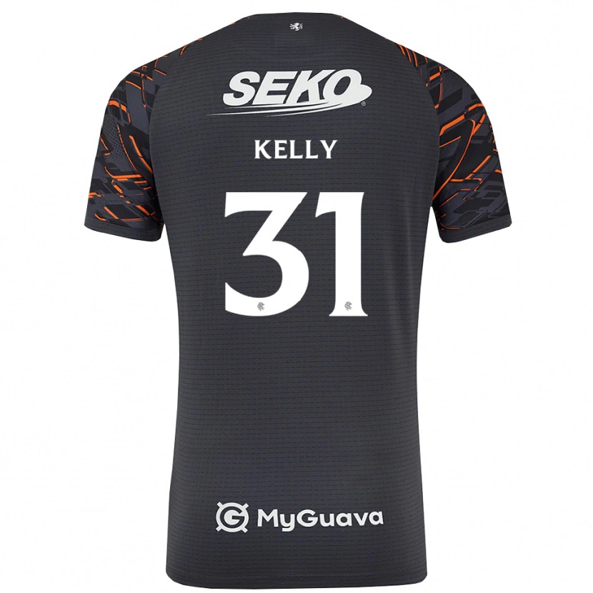 Danxen Heren Liam Kelly #31 Donkergrijs Keepersshirt 2025/26 T-Shirt België