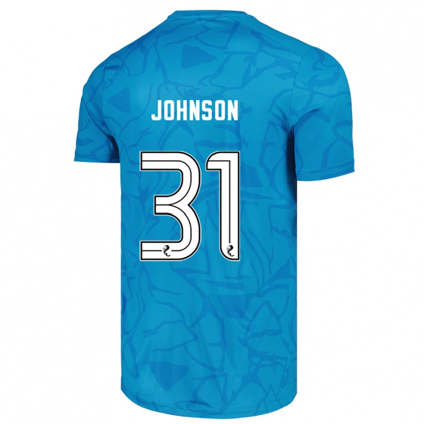 Danxen Heren Murray Johnson #31 Blauw Wit Keepersshirt 2025/26 T-Shirt België