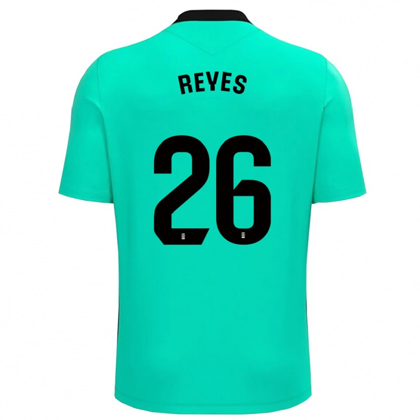 Danxen Heren Jhafets Reyes #26 Groen Zwart Keepersshirt 2025/26 T-Shirt België