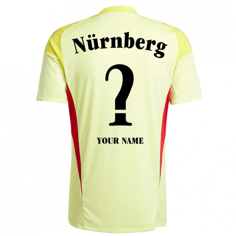 Danxen Heren 1. FC Nürnberg Geel Zwart Keepersshirt 2025/26 T-Shirt België