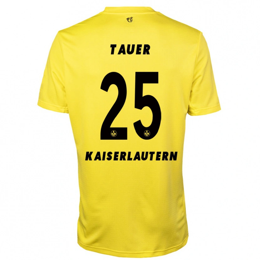 Danxen Heren Luca Tauer #25 Geel Zwart Keepersshirt 2025/26 T-Shirt België