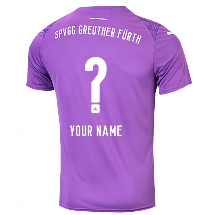 Danxen Heren SpVgg Greuther Fürth Paars Wit Keepersshirt 2025/26 T-Shirt België
