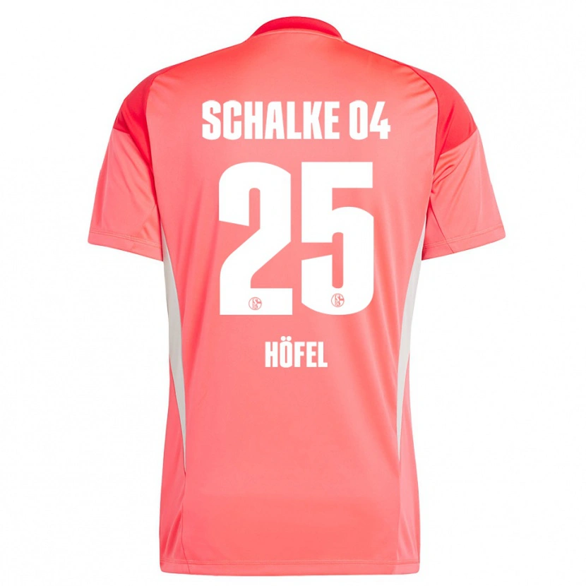 Danxen Heren Luca Höfel #25 Koraal Rood Keepersshirt 2025/26 T-Shirt België