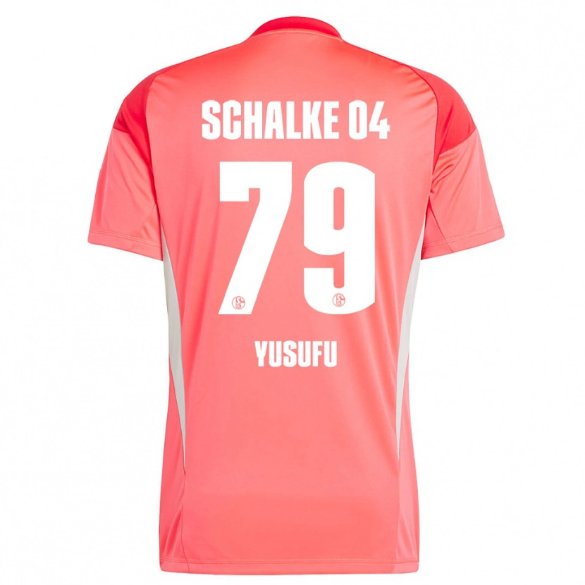 Danxen Heren Leonie Bendzulla #79 Koraal Rood Keepersshirt 2025/26 T-Shirt België