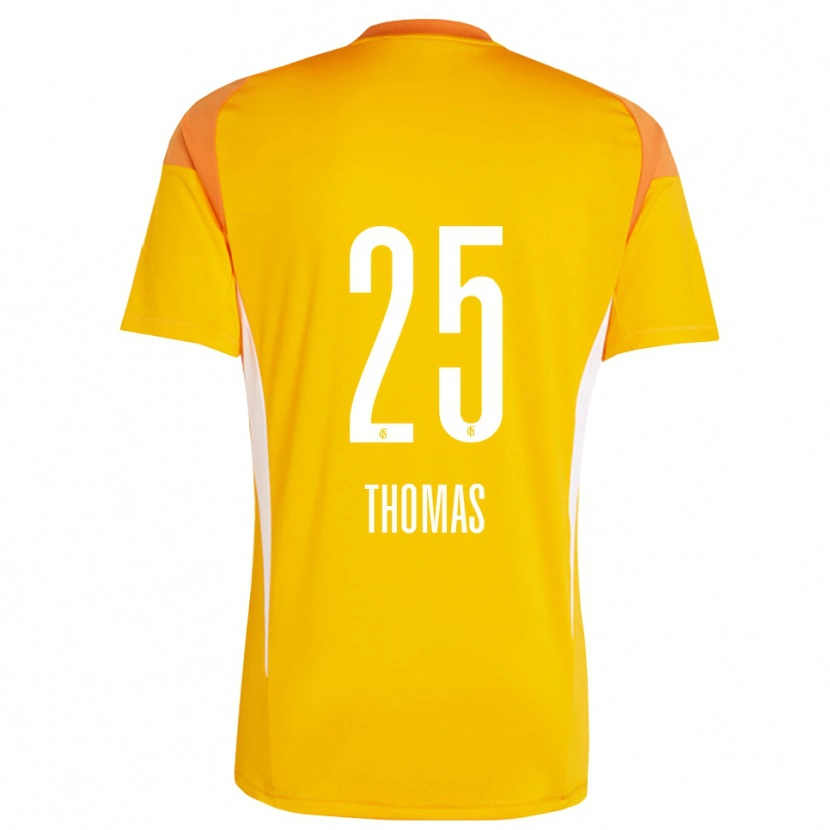 Danxen Heren Jakob Thomas #25 Geel Oranje Keepersshirt 2025/26 T-Shirt België