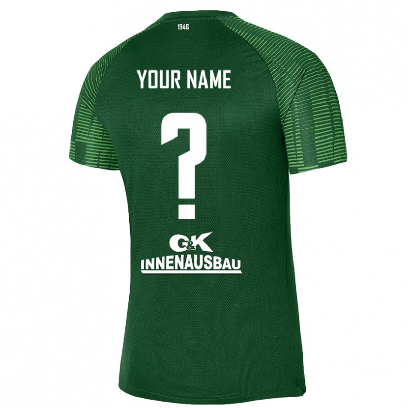 Danxen Heren Erzgebirge Aue Diep Groen Zwart Keepersshirt 2025/26 T-Shirt België