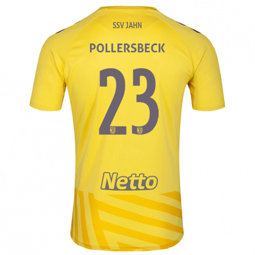 Danxen Heren Julian Pollersbeck #23 Geel Grijs Keepersshirt 2025/26 T-Shirt België