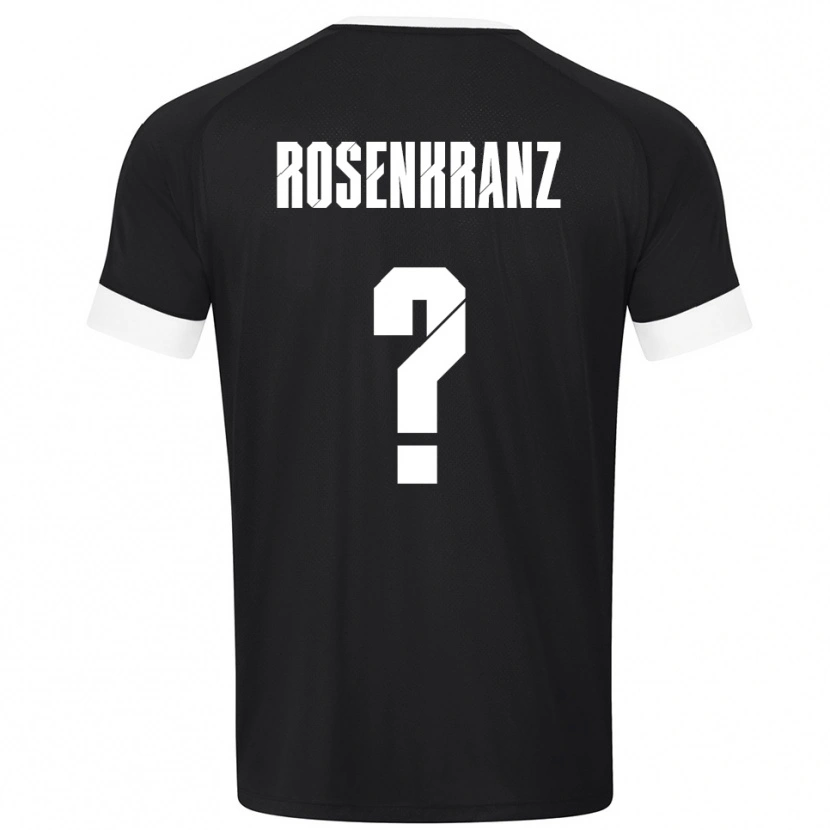 Danxen Heren Colin Rosenkranz #0 Zwart Wit Keepersshirt 2025/26 T-Shirt België