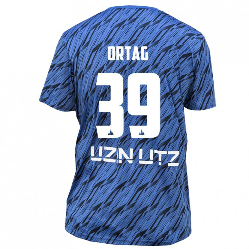 Danxen Heren Christian Ortag #39 Koningsblauw Wit Keepersshirt 2025/26 T-Shirt België