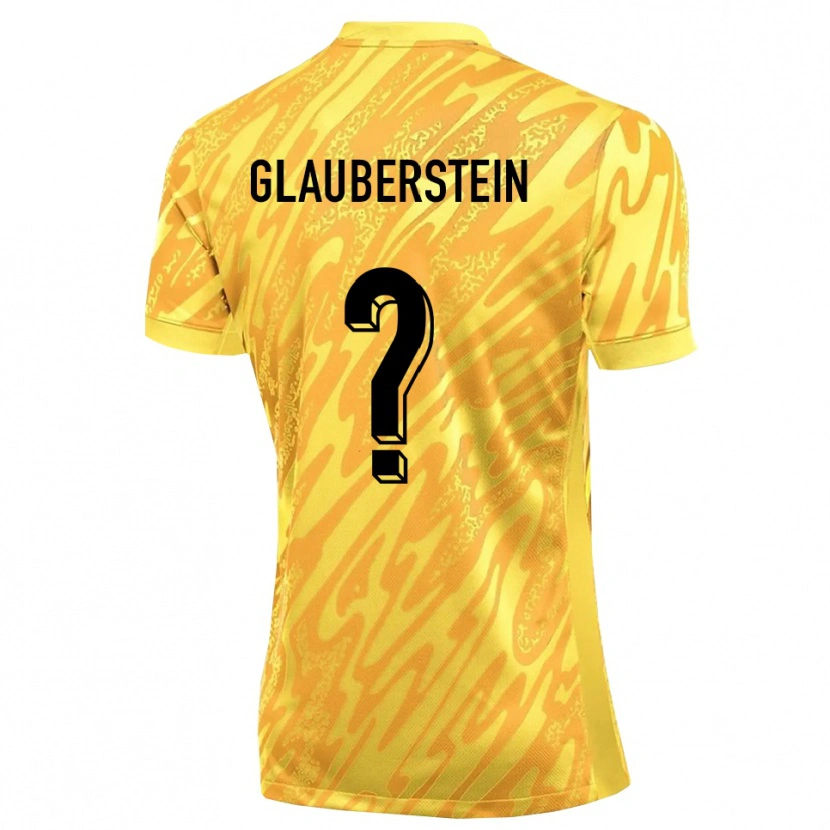 Danxen Heren Jonas Glauberstein #0 Geel Oranje Keepersshirt 2025/26 T-Shirt België