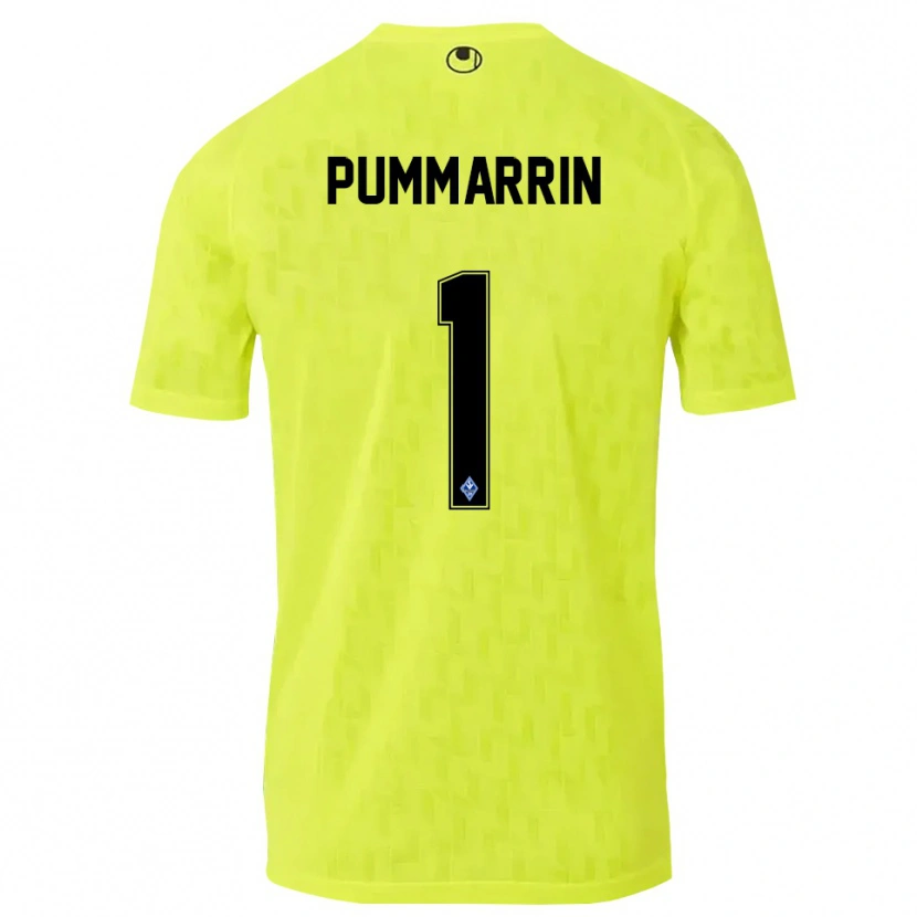 Danxen Heren Kritsana Pummarrin #1 Geel Zwart Keepersshirt 2025/26 T-Shirt België