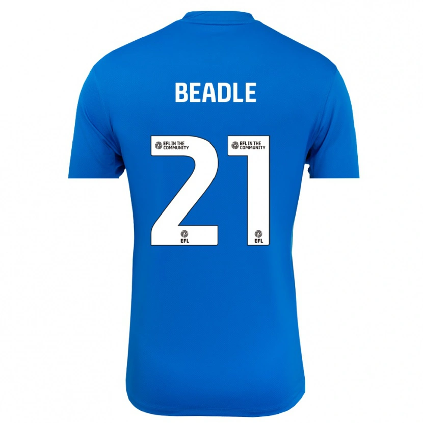 Danxen Heren Ryan Allsop #21 Blauw Wit Keepersshirt 2025/26 T-Shirt België