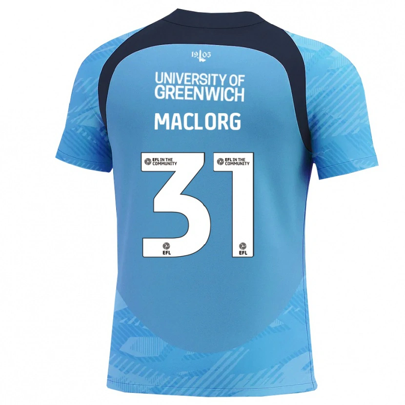 Danxen Heren Lennon MacLorg #31 Blauw Wit Keepersshirt 2025/26 T-Shirt België