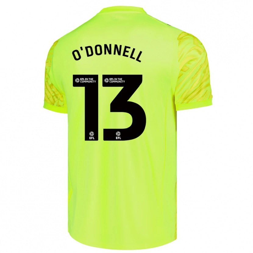 Danxen Heren Richard O'Donnell #13 Fluorescerend Groen Keepersshirt 2025/26 T-Shirt België