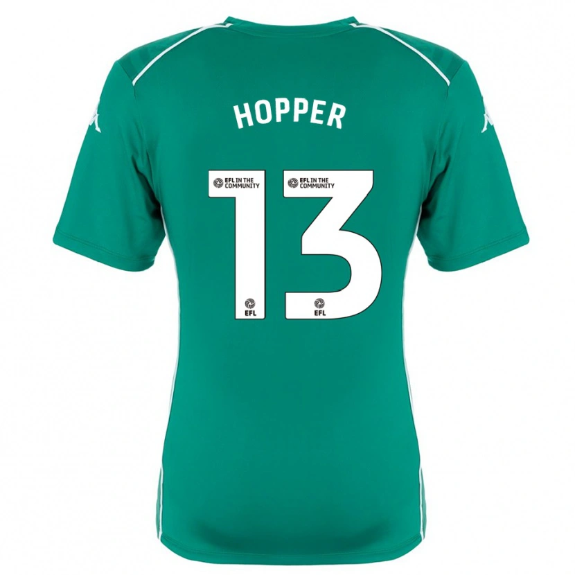 Danxen Heren Jake Hopper #13 Groen Wit Keepersshirt 2025/26 T-Shirt België