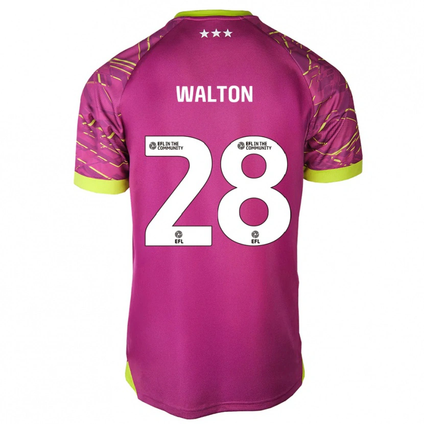 Danxen Heren Christian Walton #28 Medium Violet Rood Keepersshirt 2025/26 T-Shirt België