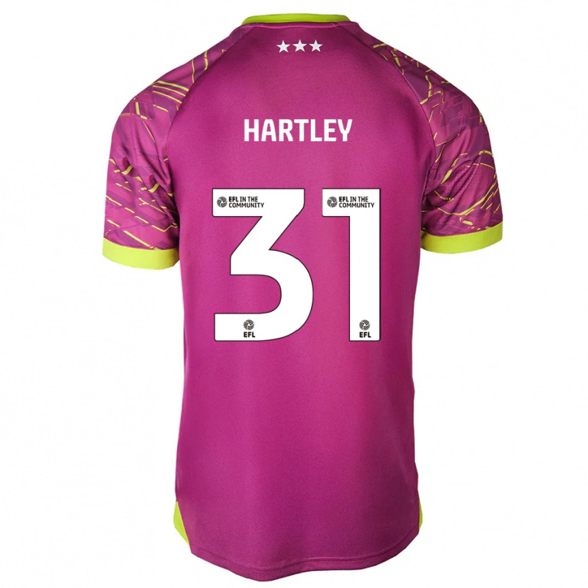 Danxen Heren Laura Hartley #31 Medium Violet Rood Keepersshirt 2025/26 T-Shirt België