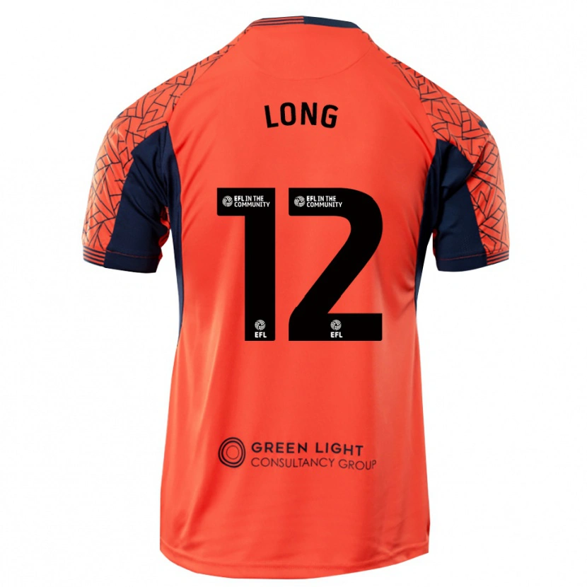 Danxen Heren George Long #12 Oranje Zwart Keepersshirt 2025/26 T-Shirt België