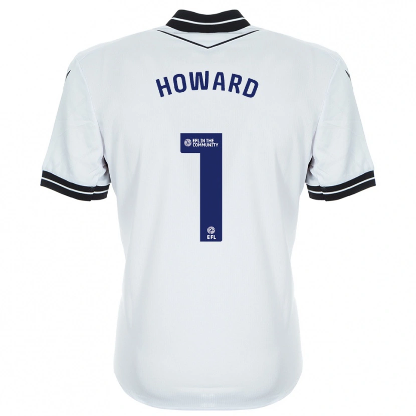 Danxen Heren Beth Howard #1 Wit Koninklijk Blauw Keepersshirt 2025/26 T-Shirt België
