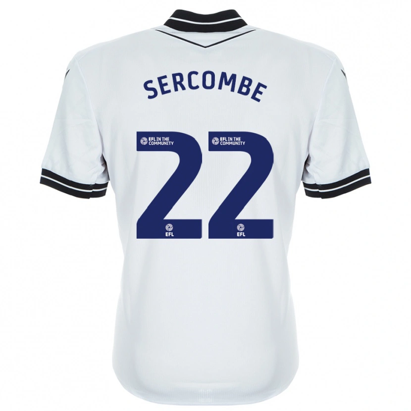 Danxen Heren Paris Sercombe #22 Wit Koninklijk Blauw Keepersshirt 2025/26 T-Shirt België