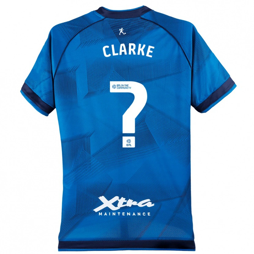 Danxen Heren Kenny Clarke #0 Blauw Wit Keepersshirt 2025/26 T-Shirt België
