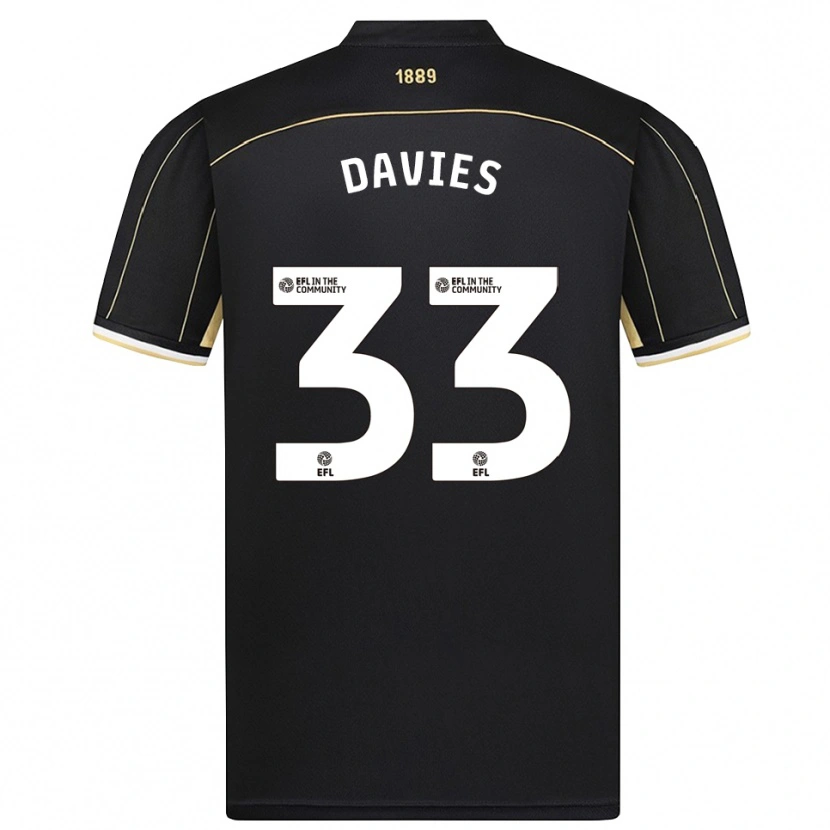 Danxen Heren Bethan Davies #33 Zwart Bruin Keepersshirt 2025/26 T-Shirt België